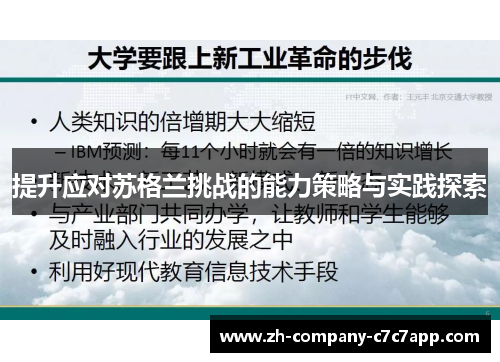 提升应对苏格兰挑战的能力策略与实践探索