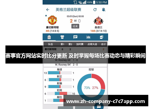 赛事官方网站实时比分更新 及时掌握每场比赛动态与精彩瞬间