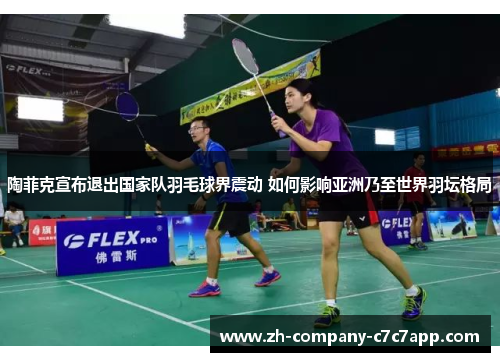 陶菲克宣布退出国家队羽毛球界震动 如何影响亚洲乃至世界羽坛格局 陶菲克宣布退出国家队羽毛球界震动 如何影响亚洲乃至世界羽坛格局